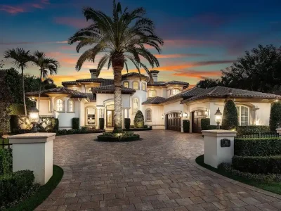 $12.5 Million Boca Raton Waterfront Estate Featuring Resort-Style Pool, and Private Dock 1 252 S Maya Palm Drive Boca Raton 12.5M Luxury Waterfront Estate with Resort Style Living 1