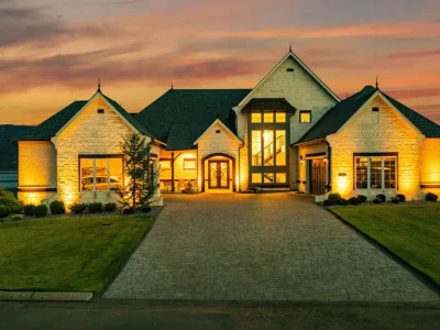 A Sleek Modern Waterfront Retreat With Panoramic Lake and Mountain Views Commands $3.25 Million in Tennessee 1 290 Edgewater Way Showcases a Breathtaking Modern Waterfront Sanctuary With Expansive Views 7