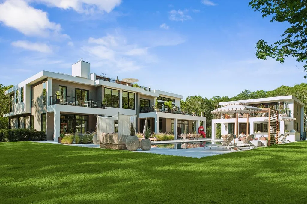 New York Luxury Showpiece Showcasing Finest Craftsmanship and Detail Asks $15,995,000 6 293 Old Sag Harbor Rd Unveils a Spectacular Display of Craftsmanship and Luxury 2