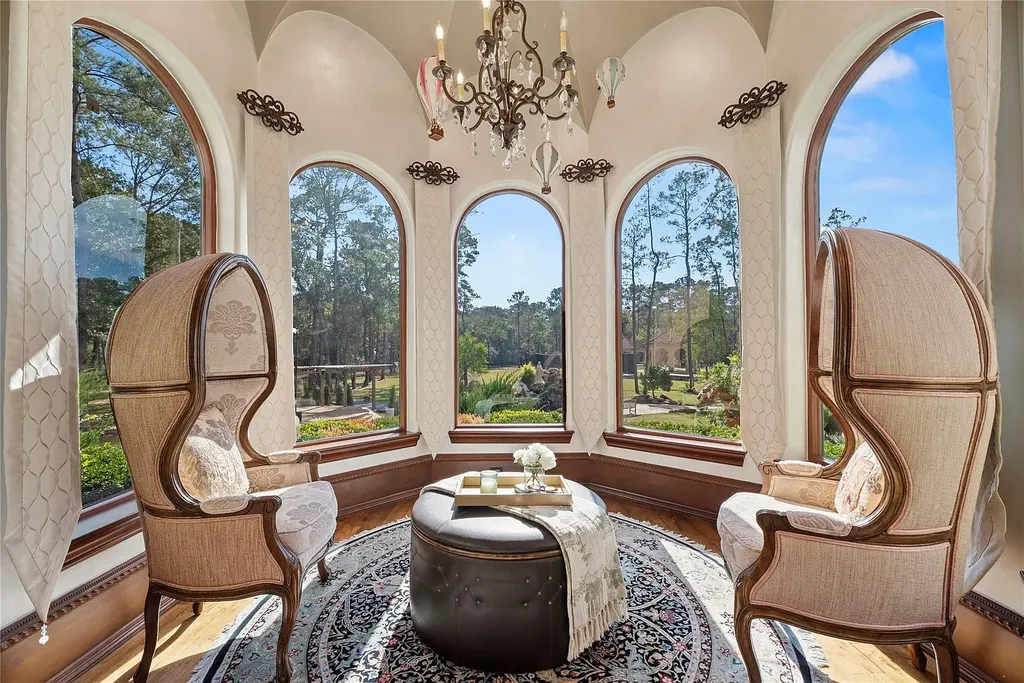A Mediterranean Masterpiece Rising Above the Woodlands of Magnolia, Texas Seeks for $11,500,000 24 38262 Windy Ridge Trl Magnolia TX 77355 20