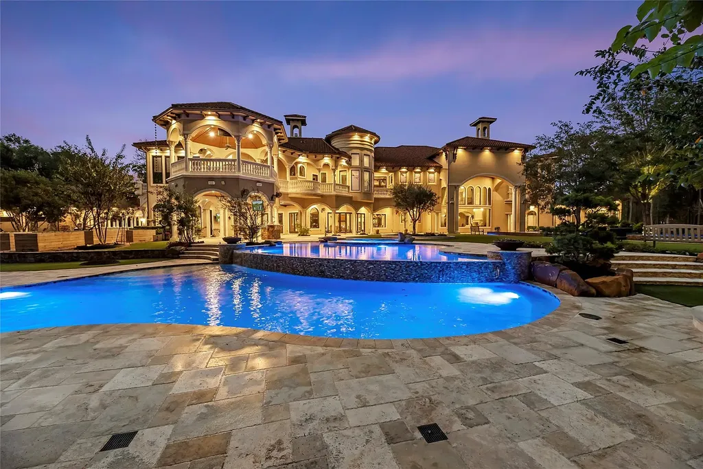 A Mediterranean Masterpiece Rising Above the Woodlands of Magnolia, Texas Seeks for $11,500,000 38 38262 Windy Ridge Trl Magnolia TX 77355 40