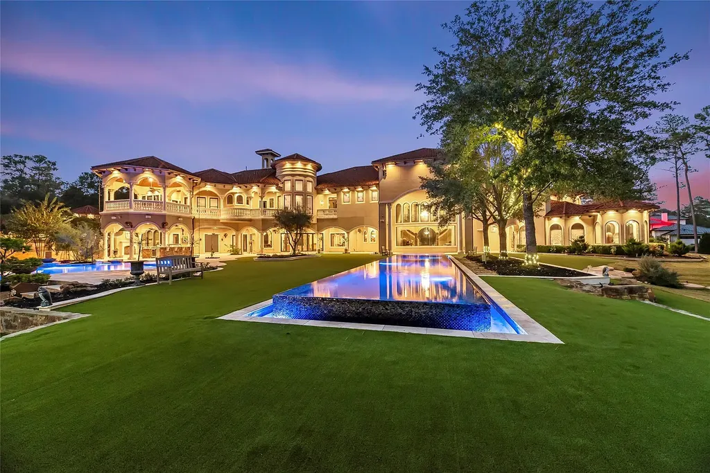 A Mediterranean Masterpiece Rising Above the Woodlands of Magnolia, Texas Seeks for $11,500,000 39 38262 Windy Ridge Trl Magnolia TX 77355 41