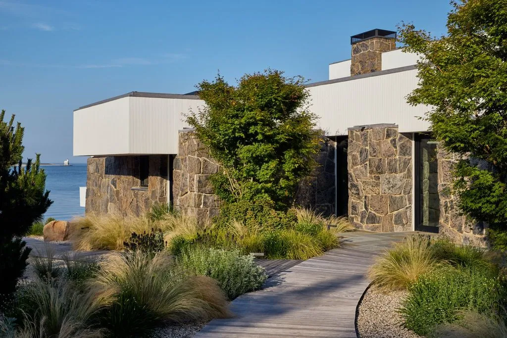 An Iconic Waterfront Estate by Norman Jaffe Lists for $17,995,000 in New York 11 4 Dawn Ln Presents a Legendary 1971 Norman Jaffe Waterfront Estate in New York 2