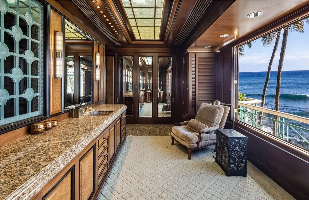 Hawaiian Nature Meets European Renaissance Grandeur in This $37.5 Million Architectural Masterpiece 19 4324 Kaikoo Pl Showcases a Breathtaking Renaissance Inspired Hawaiian Masterpiece 13