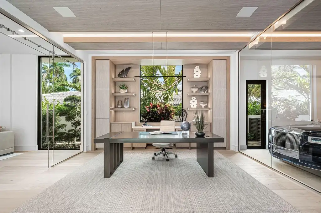 A $17.8 Million Contemporary Estate Redefines Luxury Living in Boca Raton 16 Contemporary exterior of 481 Thatch Palm Drive, a newly built luxury home in Royal Palm Yacht & Country Club, Boca Raton