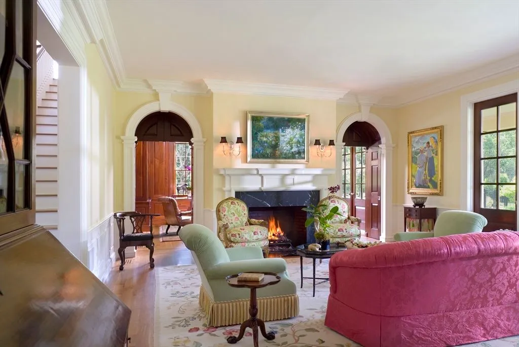 495 Hugh Cargill Rd An Exquisite Georgian Revival Masterpiece on 23.5 Acres in Massachusetts 14