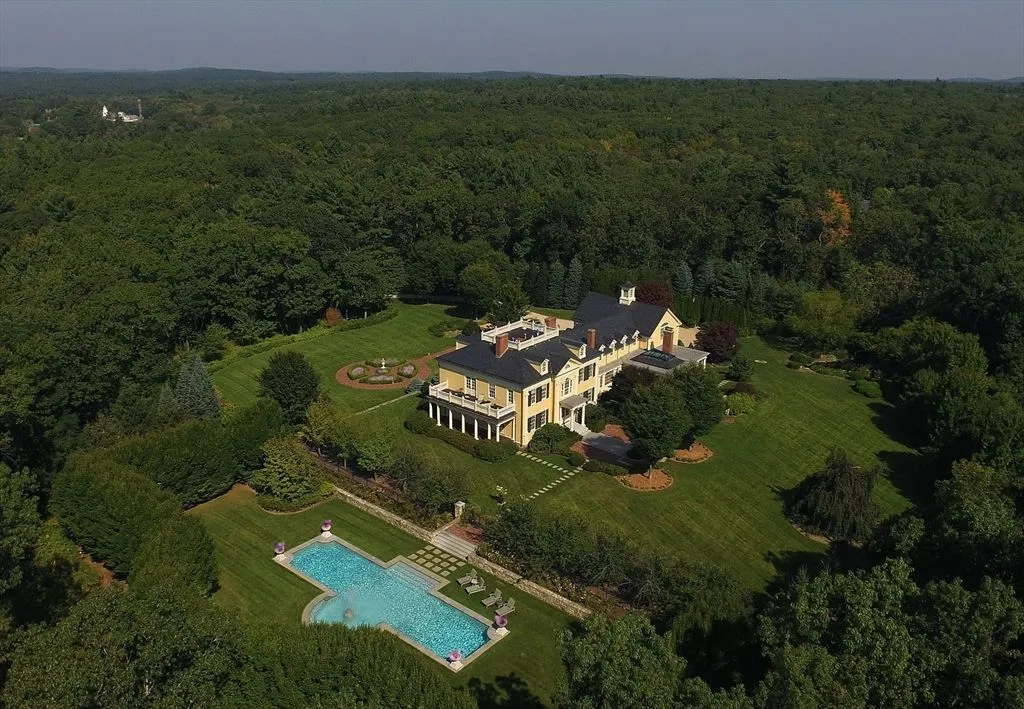 495 Hugh Cargill Rd An Exquisite Georgian Revival Masterpiece on 23.5 Acres in Massachusetts 2
