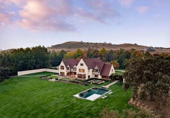Timeless Elegance: A $15.5M California Estate Inspired by Classic English Manors