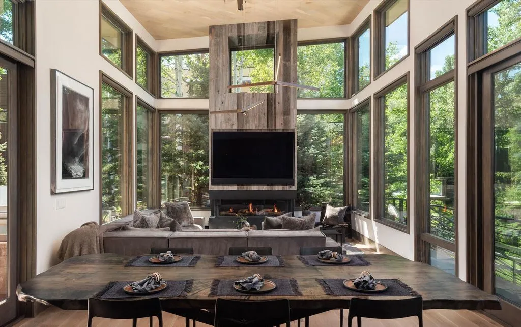 A Magnificent Colorado Retreat Showcasing Rustic Sophistication, and Modern Refinement for $23 Million 12 62 Bennett Ct A Magnificent Colorado Retreat Showcasing Scenic Mountain Views and Refined Rustic Modern Design 9