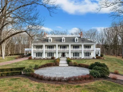 A Rare Connecticut Estate: Plantation-Style Colonial Living Across 39.23 Acres for $8.6M 1 63 Turney Road An Extraordinary 39.23 Acre Plantation Style Colonial in Connecticut 1