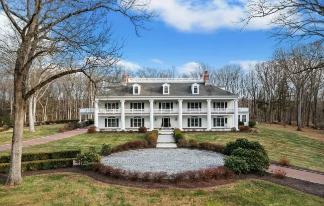 A Rare Connecticut Estate: Plantation-Style Colonial Living Across 39.23 Acres for $8.6M