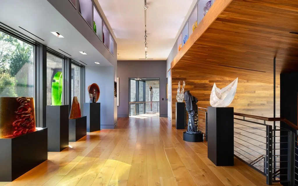 71 N Porchuck Rd An Extraordinary One of a Kind Stone and Glass Connecticut Residence 12