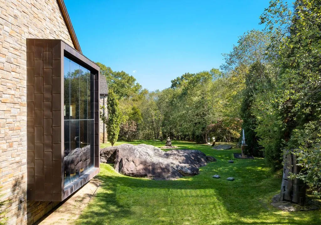 71 N Porchuck Rd An Extraordinary One of a Kind Stone and Glass Connecticut Residence 23