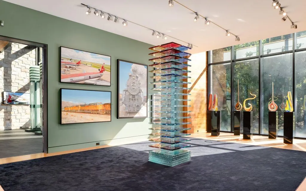 71 N Porchuck Rd An Extraordinary One of a Kind Stone and Glass Connecticut Residence 7