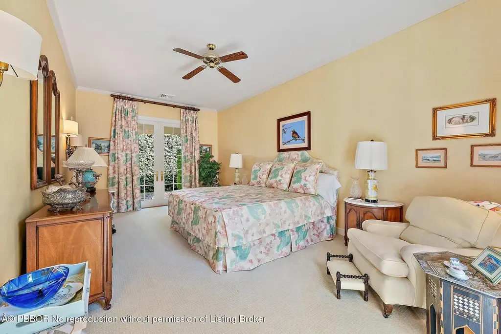 $35 Million Iconic Waterfront Estate on Everglades Island in Palm Beach 10 Waterfront exterior view of 751 Island Dr showcasing a luxury Palm Beach home for sale on Everglades Island