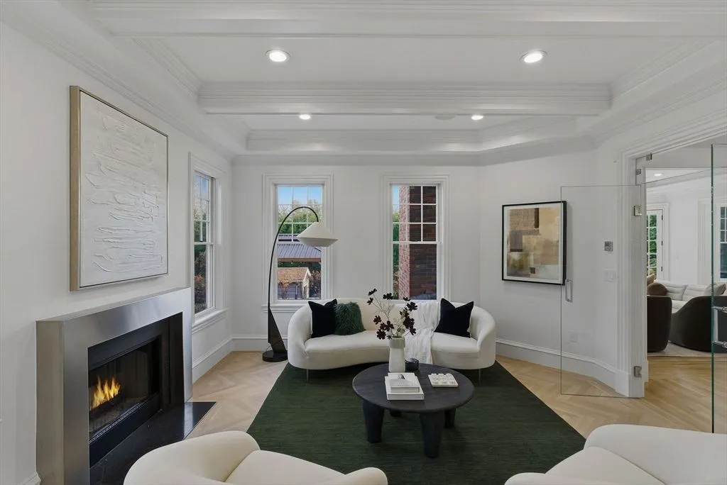 Massachusetts Home with Refined Updates and Exceptional Style Listed at $6,649,000 15 88 Cutler Ln A Stunning Elegantly Updated Massachusetts Estate Asking 6649000 12