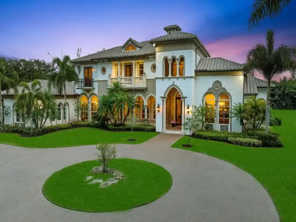 Exceptional $5.9 Million Palatial Gated Estate with Nearly 3 Acres of Private Land in Parkland