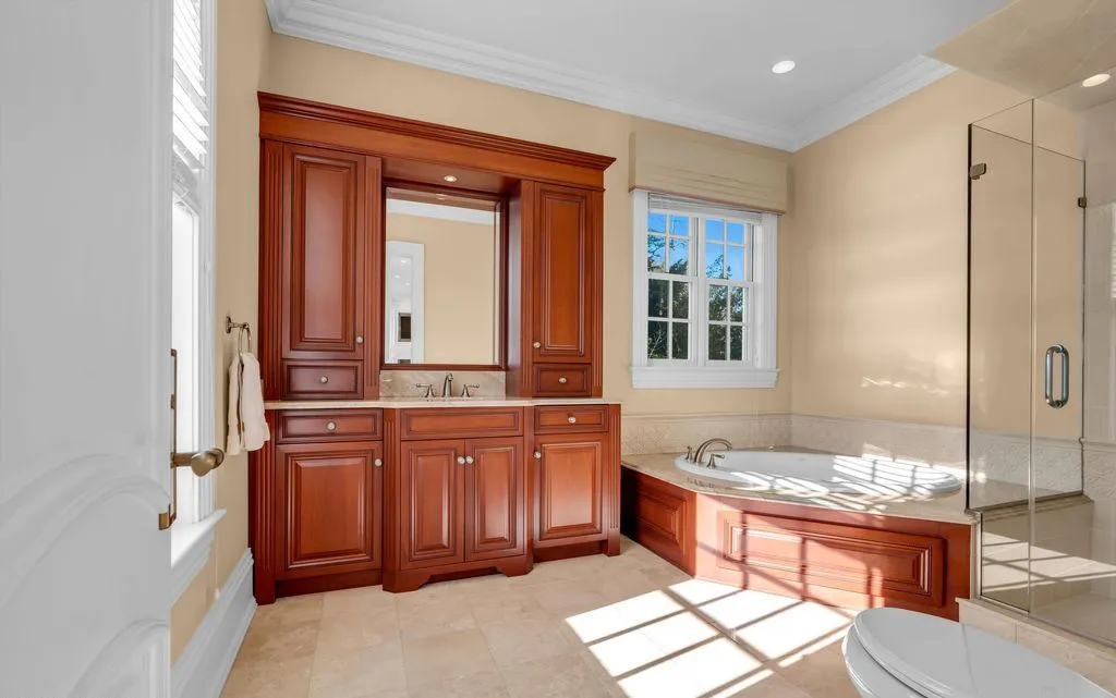 This timeless residence with panoramic Navesink River views in new jersey asks for $7,999,999 25 934 Navesink River Road A Timeless New Jersey Residence with Panoramic Navesink River Views 17