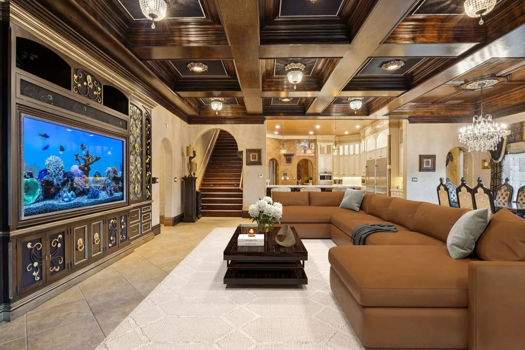 Castle Estate Heads to Auction at 6 Million as a Hilltop Masterpiece in Fort Worth 15 9553 Bella Terra Dr Fort Worth TX 7612611