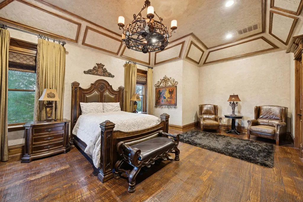 Castle Estate Heads to Auction at 6 Million as a Hilltop Masterpiece in Fort Worth 17 9553 Bella Terra Dr Fort Worth TX 7612617