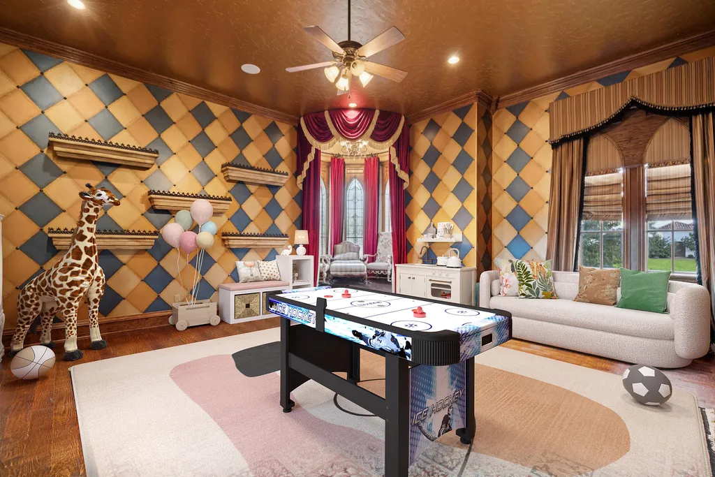 Castle Estate Heads to Auction at 6 Million as a Hilltop Masterpiece in Fort Worth 24 9553 Bella Terra Dr Fort Worth TX 7612629