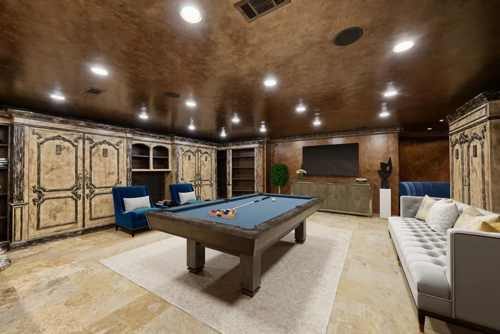 Castle Estate Heads to Auction at 6 Million as a Hilltop Masterpiece in Fort Worth 26 9553 Bella Terra Dr Fort Worth TX 7612632