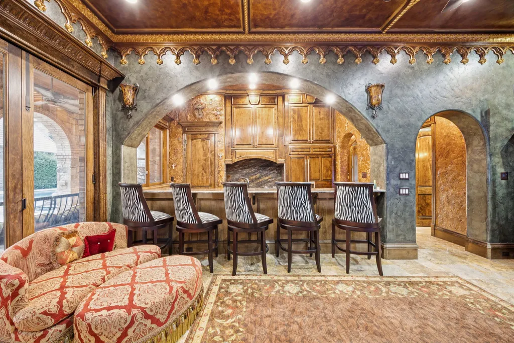 Castle Estate Heads to Auction at 6 Million as a Hilltop Masterpiece in Fort Worth 27 9553 Bella Terra Dr Fort Worth TX 7612633