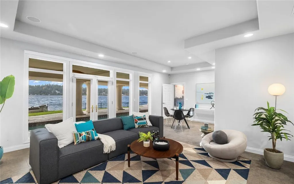 An Extraordinary Gated Waterfront Masterpiece Offering Timeless Views and Modern Ease at $6.5M 26 A Magnificent Waterfront Escape at 2819 E Lake Sammamish Parkway NE Blends Modern Comfort with Endless Lake Views 21