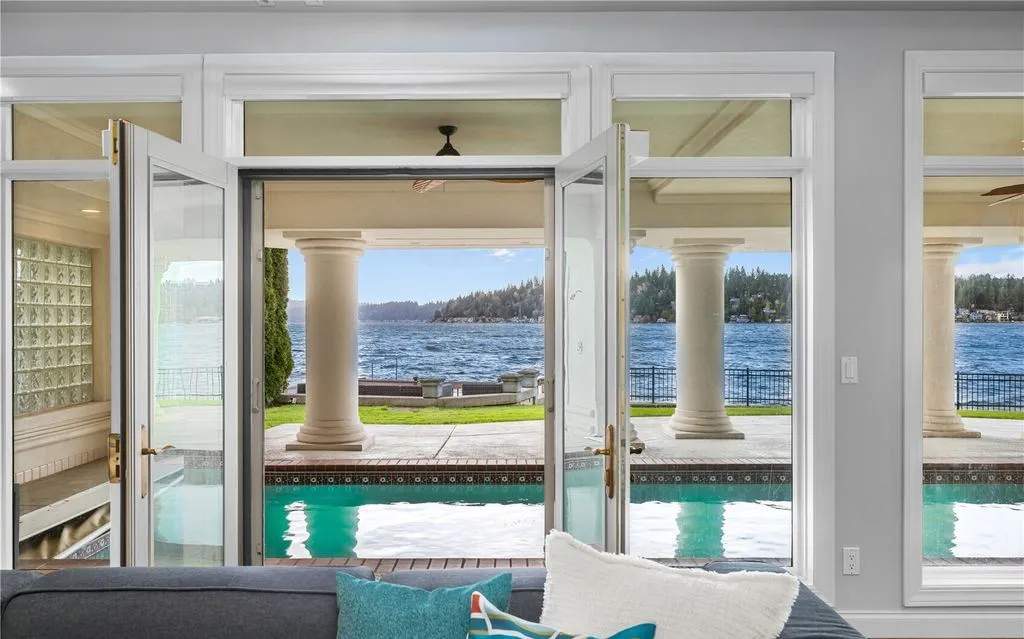 An Extraordinary Gated Waterfront Masterpiece Offering Timeless Views and Modern Ease at $6.5M 18 A Magnificent Waterfront Escape at 2819 E Lake Sammamish Parkway NE Blends Modern Comfort with Endless Lake Views 22