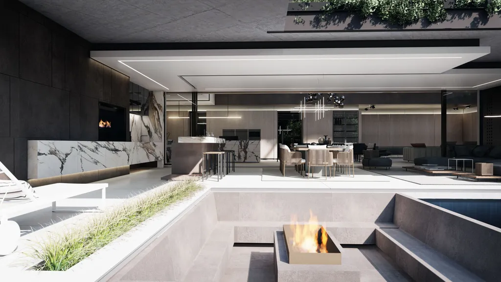 Bryanston Residence by Nico van der Meulen Architects, Cantilevered Concrete Volumes in a Leafy Johannesburg Setting 11 Bryanston Residence by Nico van der Meulen Architects, Cantilevered Concrete Volumes in a Leafy Johannesburg Setting