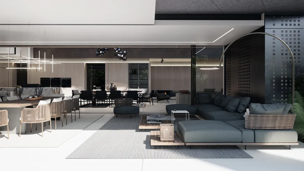 Bryanston Residence by Nico van der Meulen Architects, Cantilevered Concrete Volumes in a Leafy Johannesburg Setting 7 Bryanston Residence by Nico van der Meulen Architects Cantilevered Concrete Volumes in a Leafy Johannesburg Setting 12