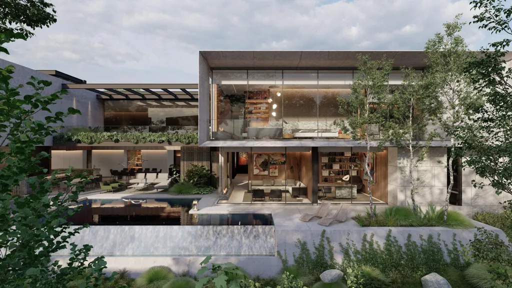 Bryanston Residence by Nico van der Meulen Architects, Cantilevered Concrete Volumes in a Leafy Johannesburg Setting 3 Bryanston Residence by Nico van der Meulen Architects Cantilevered Concrete Volumes in a Leafy Johannesburg Setting 6