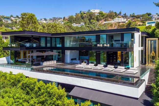 Londonderry House by McClean Design, A Sculptural Entertaining Retreat Above Sunset Boulevard