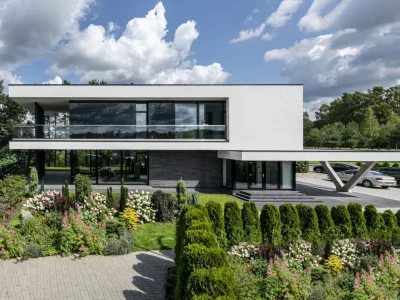Panoramic View House by ArchLAB Studio, Minimalist Living Framed by the Vilnius Skyline 1 Panoramic View House by ArchLAB Studio Minimalist Living Framed by the Vilnius Skyline 13