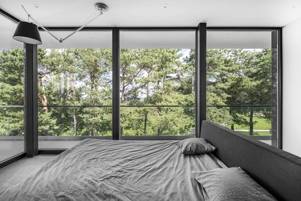 Panoramic View House by ArchLAB Studio, Minimalist Living Framed by the Vilnius Skyline 9 Panoramic View House by ArchLAB Studio Minimalist Living Framed by the Vilnius Skyline 8