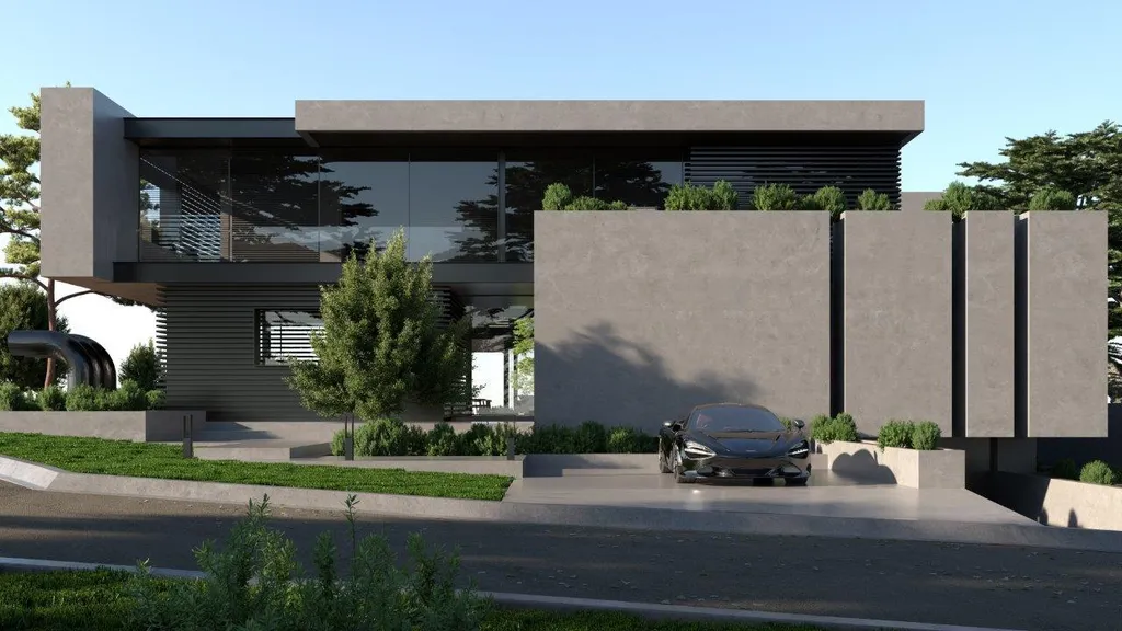 Riverglen Residence by Nico van der Meulen Architects, A Carved Stone Sanctuary in Steyn City 1 Riverglen Residence by Nico van der Meulen Architects, A Carved Stone Sanctuary in Steyn City