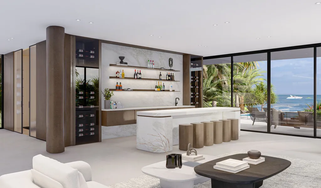 101 Ocean by SDH Studio, A Sculptural Oceanfront Residence on Golden Beach 9 101 Ocean by SDH Studio, A Sculptural Oceanfront Residence on Golden Beach