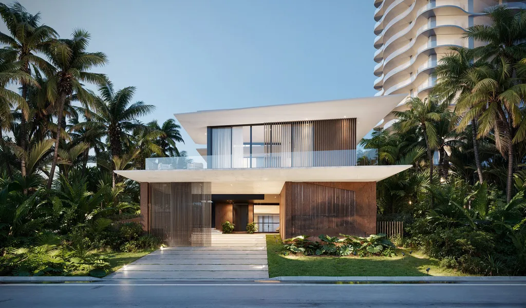 101 Ocean by SDH Studio, A Sculptural Oceanfront Residence on Golden Beach 2 101 Ocean by SDH Studio A Sculptural Oceanfront Residence on Golden Beach 10