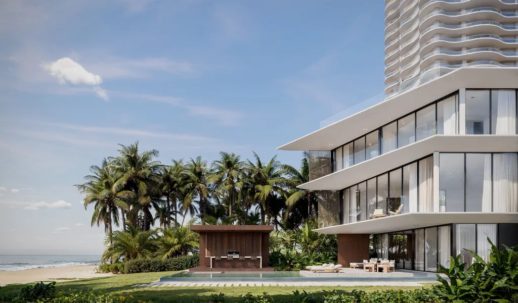 101 Ocean by SDH Studio, A Sculptural Oceanfront Residence on Golden Beach 3 101 Ocean by SDH Studio, A Sculptural Oceanfront Residence on Golden Beach