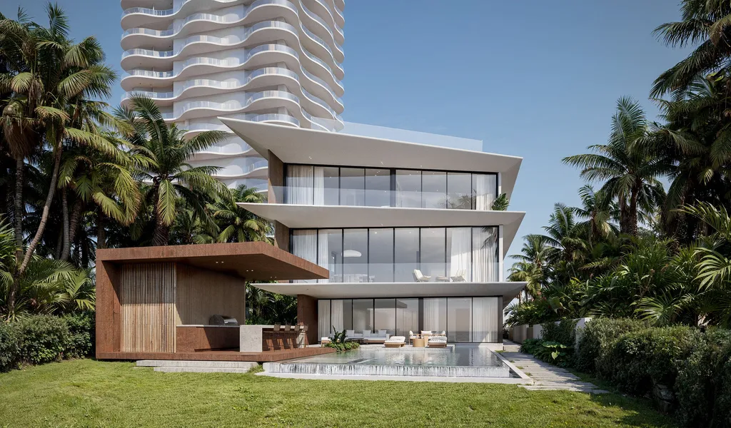 101 Ocean by SDH Studio, A Sculptural Oceanfront Residence on Golden Beach 1 101 Ocean by SDH Studio, A Sculptural Oceanfront Residence on Golden Beach