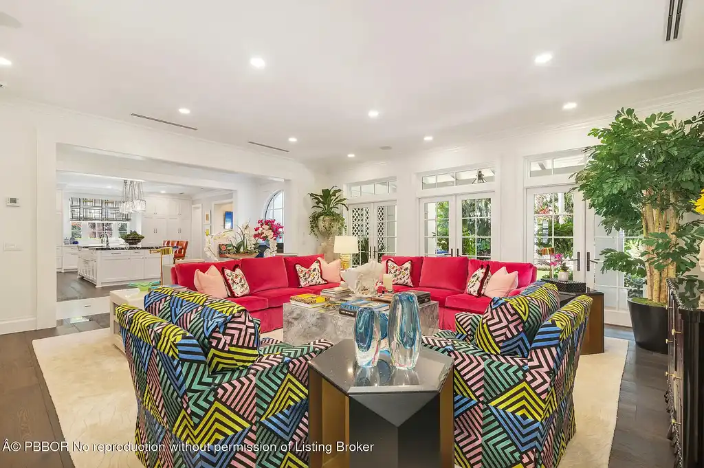 $26.3 Million Intracoastal Icon in West Palm Beach: A Rare Waterfront Masterpiece Along South Flagler Drive 7 Luxury waterfront estate at 101 Palmetto Ln in West Palm Beach overlooking the Intracoastal Waterway