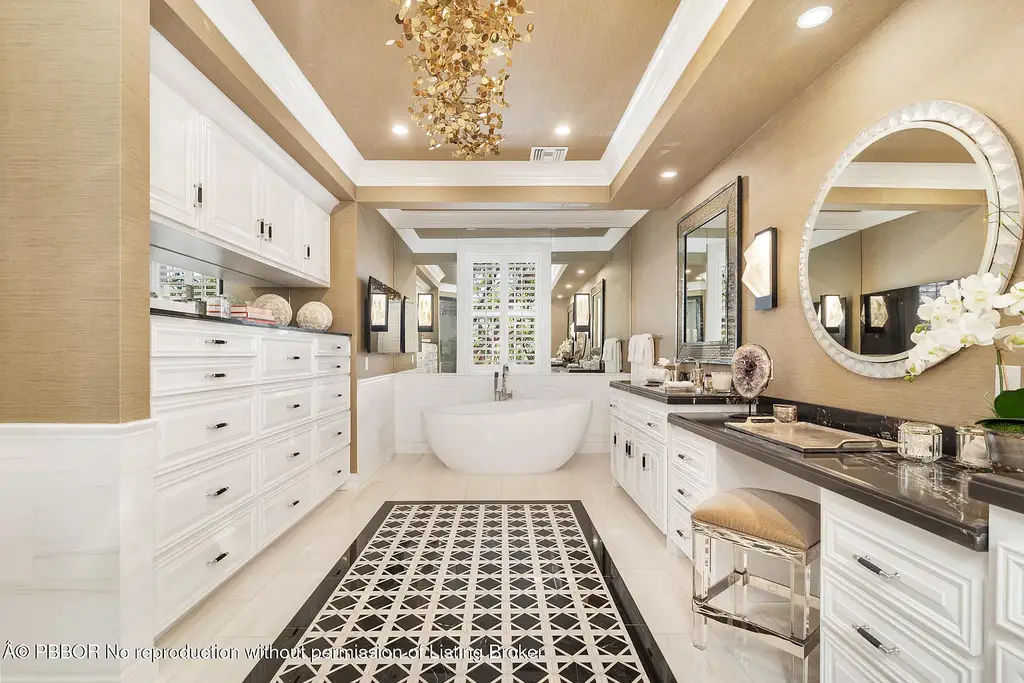 $26.3 Million Intracoastal Icon in West Palm Beach: A Rare Waterfront Masterpiece Along South Flagler Drive 14 Luxury waterfront estate at 101 Palmetto Ln in West Palm Beach overlooking the Intracoastal Waterway