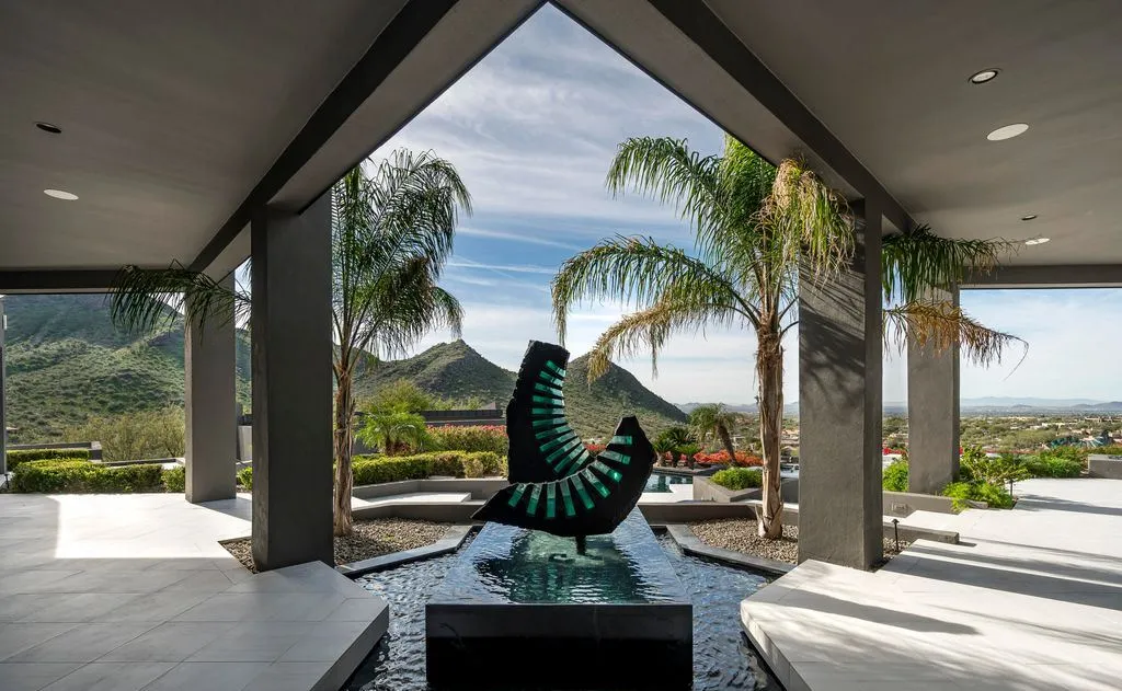 An Extraordinary Private-Mountain Estate in Arizona Delivers Architectural Drama at $9.9M 34 10324 E Calle De Las Brisas 30