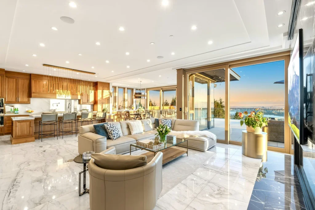 An Elite Architectural Statement by Lamoureux Architect Inc. Showcasing Commanding Panoramic Views at C$21.98M 7 1036 Eyremount Dr A Monumental Architectural Residence by Lamoureux Architect Inc. 2
