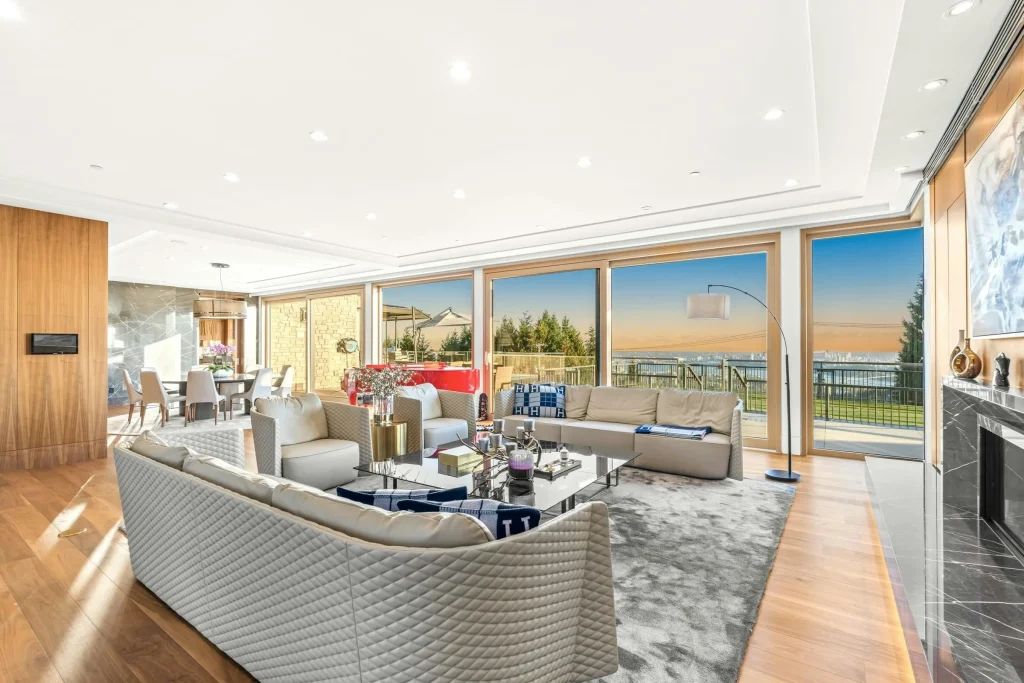 An Elite Architectural Statement by Lamoureux Architect Inc. Showcasing Commanding Panoramic Views at C$21.98M 11 1036 Eyremount Dr A Monumental Architectural Residence by Lamoureux Architect Inc. 6