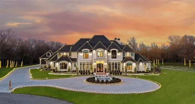 A Modern French–Inspired Oklahoma Estate Designed for Refined Living, Asking $3M