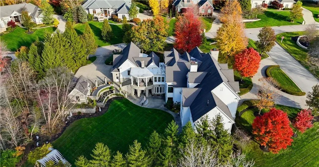 An Exceptional Stately Colonial Estate with Custom Finishes Lists for $2.35M in Ohio 16 109 Castle Pines Ct A Monumental Stately Colonial Trophy Estate 3