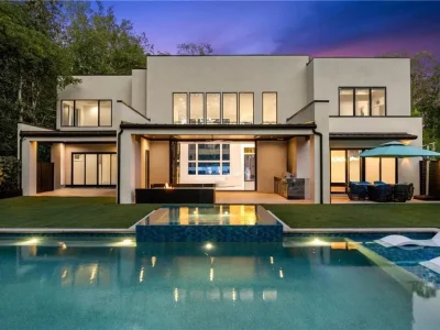 An Extraordinary Modern Estate by Bella Fine Homes Lists for $5.5 Million in Georgia 1 1105 Moores Mill Rd NW An Extraordinary Modern Estate by Bella Fine Homes 2