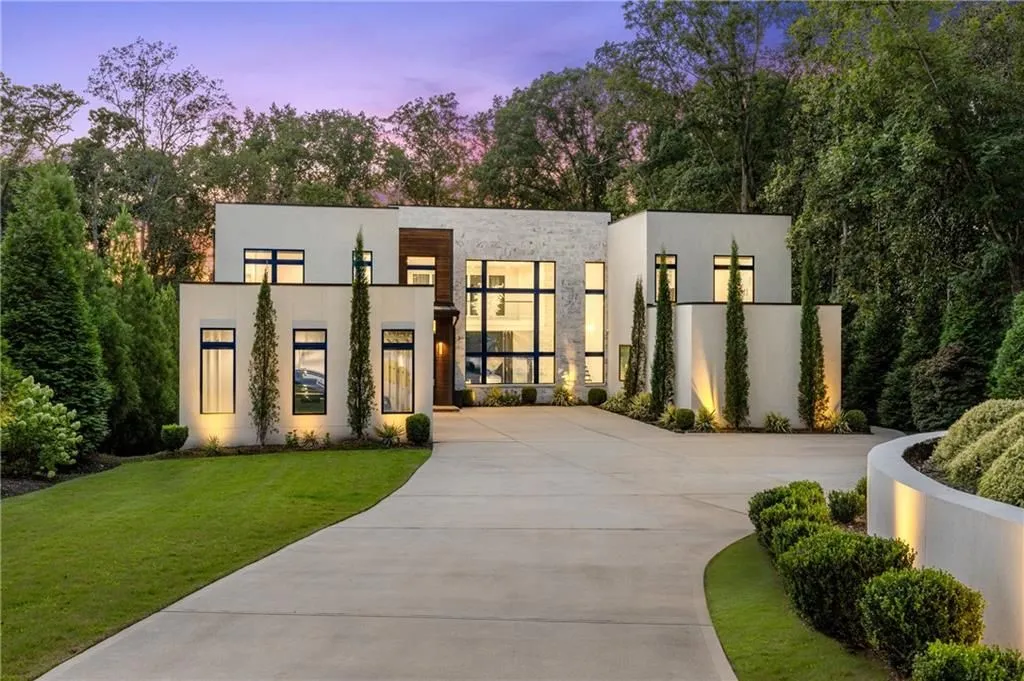 An Extraordinary Modern Estate by Bella Fine Homes Lists for $5.5 Million in Georgia 24 1105 Moores Mill Rd NW An Extraordinary Modern Estate by Bella Fine Homes 3