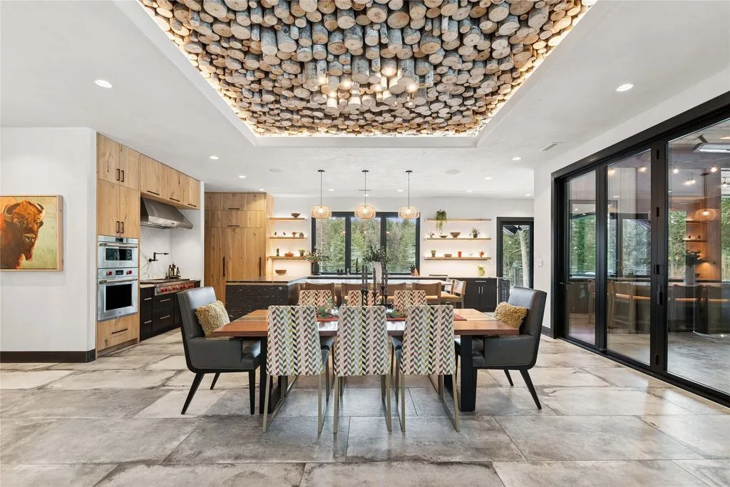 A Paramount Montana Estate Showcasing Mountain-Modern Luxury Lists for $11.9M 12 121 Whitefish Forest Loop A World Class Mountain Modern Estate Defining Montana Luxury 9